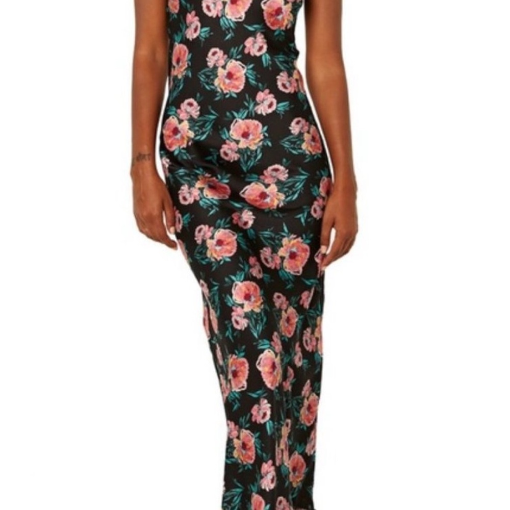 MISA Los angelas size M slip midi dress